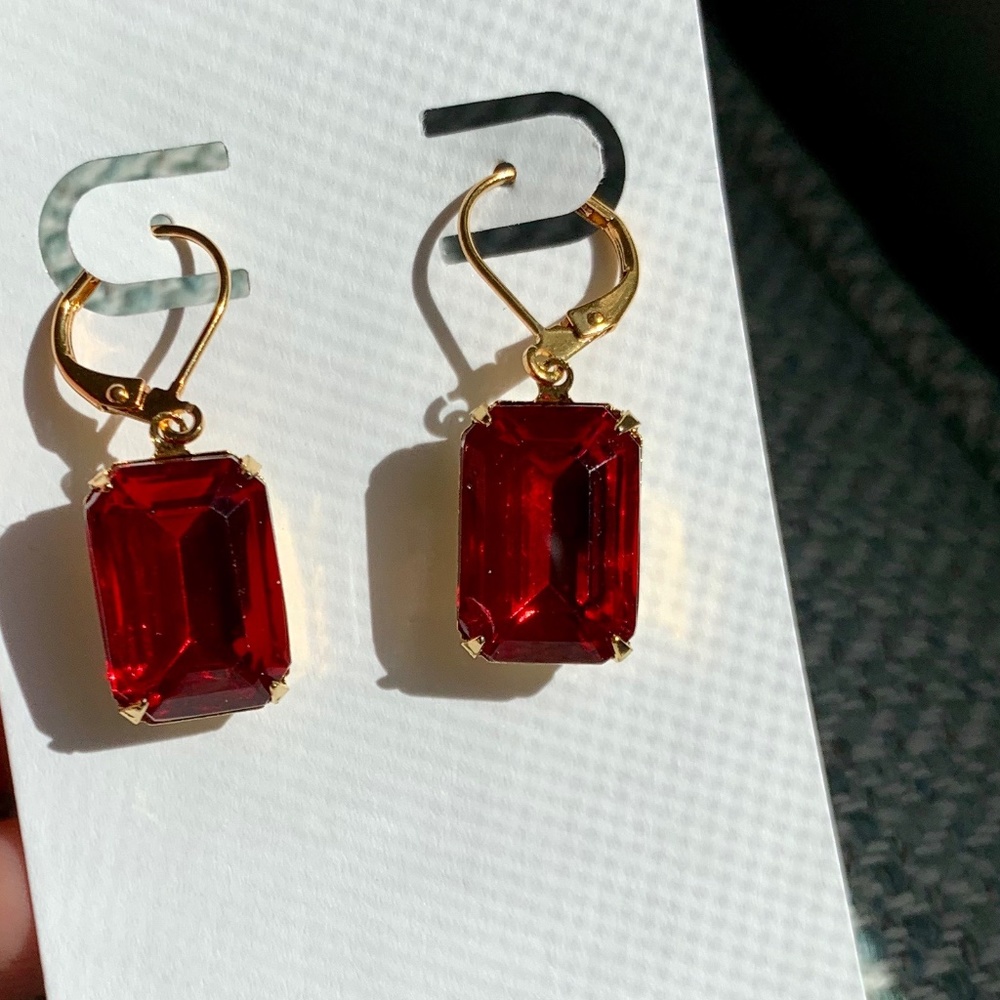 Red Earrings